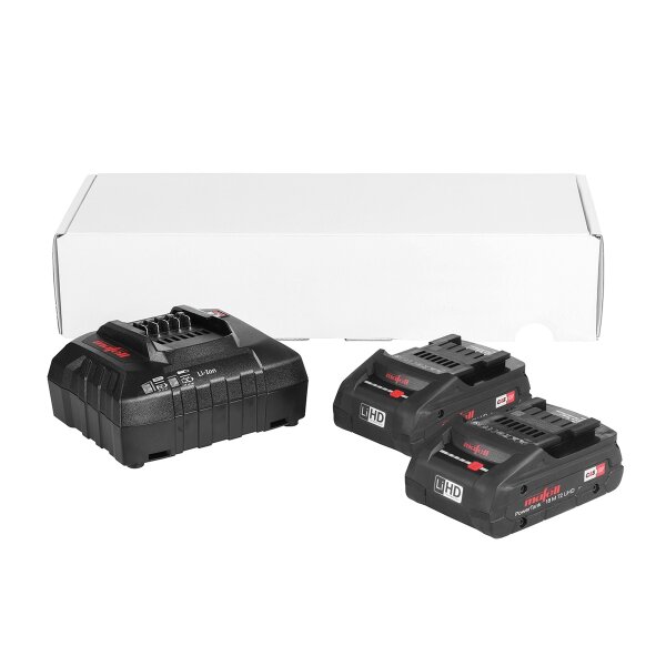 MAFELL Power-Set 2 Stück 18 Volt Akku CAS kompatibel LiHD 4Ah 72Wh + Ladegerät