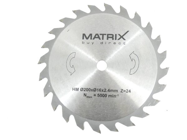 MATRIX Ersatzteil Sägeblatt 190 mm Durchmesser passend für Kreissäge TS 800