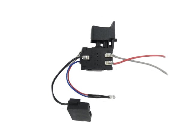 MATRIX Ersatzteil Schalter mit LED für Multifunktionswerkzeug 14,4 V 4 in 1
