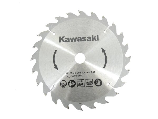 KAWASAKI Sägeblatt für CS20 Brushless Akku Handkreissäge