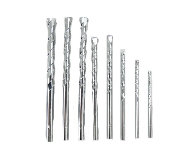 MATRIX Steinbohrer Set Bohrer 8tlg für Akkuschrauber Akkubohrer Bohrmaschine