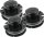 Matrix 3x Ersatzteil Fadenspule komplett für Rasentrimmer BMS 900-4-2 5m 2,4mm