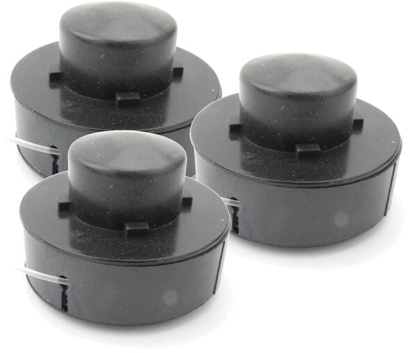 Matrix 3x Ersatzfaden Mähfaden Fadenspule für Rasentrimmer RT350 9m 1,2 mm