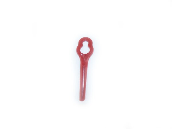 MATRIX Ersatzteil 20x Ersatzmesser für BLT 18 - 280 Li Rasentrimmer Plastik, Rot