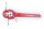 MATRIX Ersatzteil 20x Ersatzmesser für BLT 18 - 280 Li Rasentrimmer Plastik, Rot