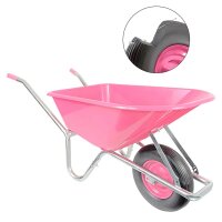 Matrix Schubkarre 100l 250kg Vollgummirad Kunststoffwanne...