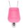 Matrix Schubkarre 100l 250kg Vollgummirad Kunststoffwanne pink Rahmen verzi