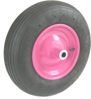 MATRIX Ersatzrad Luftrad Schubkarrenrad Luftreifen pink...