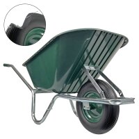 Matrix Schubkarre 100l 250kg Vollgummirad Kunststoff...