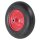 Matrix Schubkarre Profi 100l 250kg PU-Rad Bauschubkarre rot mit Bodenblech