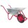 Matrix Marken Schubkarre groß Schubkarren 100l 250kg Luftrad Bauschubkarre rot