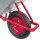Matrix Marken Schubkarre groß Schubkarren 100l 250kg Luftrad Bauschubkarre rot
