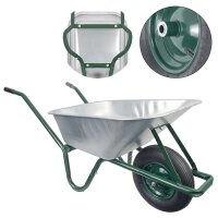Matrix Schubkarre 100l 250kg Luftrad Bauschubkarre...
