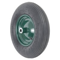 Matrix Schubkarre 100l 250kg Luftrad Bauschubkarre grün Scheibtruhe