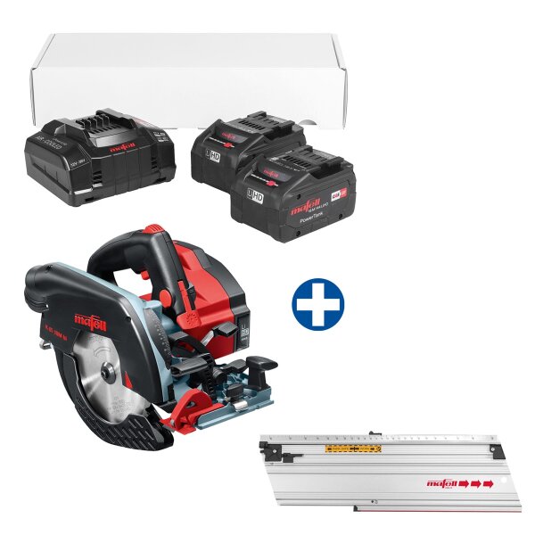 MAFELL PowerSet K 65 18M bl PURE Handkreissäge Handkreissäge inkl 2x 8Ah Akku