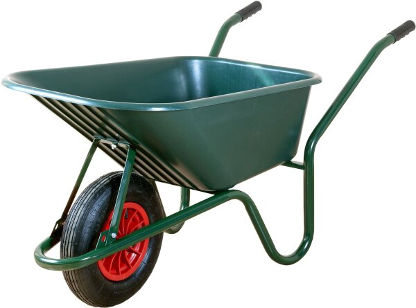 ALTRAD LIMEX Bauschubkarre Schubkarre Gartenkarre grün 100l PP-Mulde *2.WAHL*
