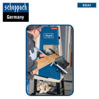 SCHEPPACH Bandsäge Holzbandsäge Tischsäge Holzsäge 400V UG und Fahrwerk BASA3