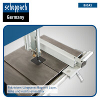 SCHEPPACH Bandsäge Holzbandsäge Tischsäge Holzsäge 400V UG und Fahrwerk BASA3