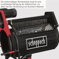 SCHEPPACH RS350 Gartenrollsieb Trommelsieb Siebtrommel Kompostsieb Erdsieb 230V