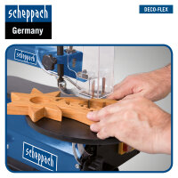 Scheppach Dekupiersäge SET 64 tlg Werkzeugset 60 Sägeblätter DECO-FLEX *2.WAHL*