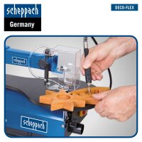 Scheppach Dekupiersäge SET 64 tlg Werkzeugset 60 Sägeblätter DECO-FLEX *2.WAHL*