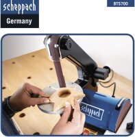 SCHEPPACH BTS700 Bandschleifer Tellerschleifer Schleifmaschine Kombi-Schleifer