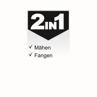 Scheppach Benzin Rasenmäher 40cm Schnittbreite 131ccm 2in1 MP132-40B *2.Wahl*