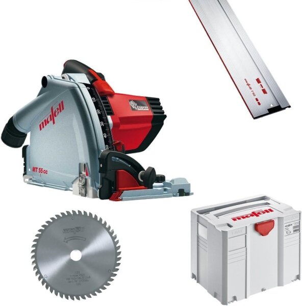 MAFELL MT 55 cc MidiMAX im T MAX Tauchsäge Handkreissäge inkl Schiene 80cm