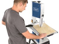 Scheppach HBS400 Bandsäge 315 mm mit Ersatzsägeband und Querschneidlehre