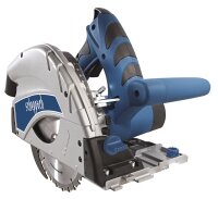 SCHEPPACH PL55 Tauchsäge Tauchkreissäge mit Führungsschiene Handkreissäge 1200W
