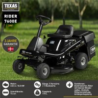 TEXAS Aufsitzmäher Aufsitzrasenmäher...