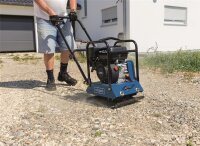 SCHEPPACH HP1200S Rüttelplatte Verdichter Rüttler Fahrvorrichtung 60kg 15kN
