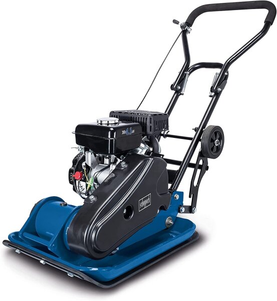 SCHEPPACH HP2300S Rüttelplatte Verdichter Rüttler Fahrvorrichtung 82kg 23kN