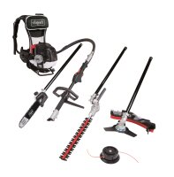 Scheppach 4in1 Benzin Gartenpflegeset Heckenschere...