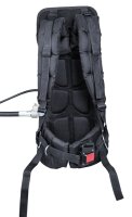 Scheppach 4in1 Benzin Gartenpflegeset Heckenschere Trimmer Rucksack MFH5300-4BP