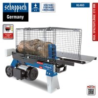 SCHEPPACH HL460 Brennholzspalter Holzspalter Spalter, 4t,...