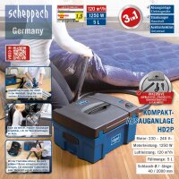 SCHEPPACH HD2P Absauganlage 3in1 Absaugung...