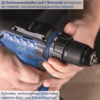 Scheppach Akkuschrauber 20V Bohrschrauber Bohrer Schrauber C-DD45-X ohne Akku