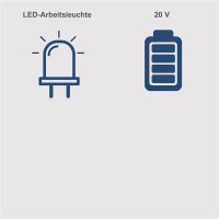 Scheppach Akku Säbelsäge 20V Tigersäge Reciprosäge C-RS100-X ohne Akku