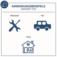 Scheppach Akku Arbeitsleuchte 20V Taschenlampe Werkstattleuchte C-WL20-X o. Akku