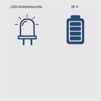 Scheppach Akku Druckluft Kompressor 20V Handkompressor 7 bar C-AC20-X ohne Akku