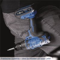 Scheppach Akkuschrauber mit Akku 20V Werkzeugkoffer mobile Werkstatt C-DTB74/1-X