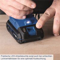 Scheppach Akkuschrauber mit Akku 20V Werkzeugkoffer mobile Werkstatt C-DTB74/1-X
