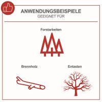 SCHEPPACH CSE2600 Elektro Kettensäge 45,5 cm ProCut...