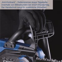 Scheppach Akku Kettensäge 20V Motorsäge Akkusäge 25cm Schwert C-CS200-X o. Akku