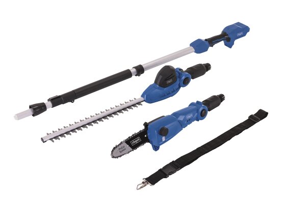 Scheppach 2in1 Akku Gartenpflegeset Heckenschere 20V C-PHTS410-X ohne Akku