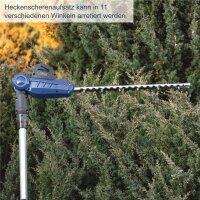 Scheppach 2in1 Akku Gartenpflegeset Heckenschere 20V C-PHTS410-X ohne Akku