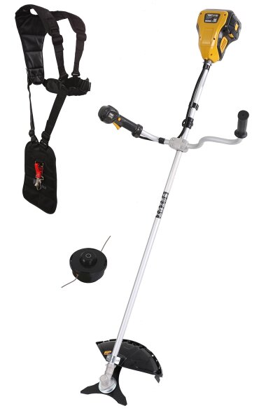 TEXAS BCZ5800 Rasentrimmer Freischneider Akku 58V Motorsense mit Tragegurt Solo