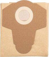 SCHEPPACH 5x Papierfilter Filtersäcke Filter Staubbeutel für NTS30 Nasssauger