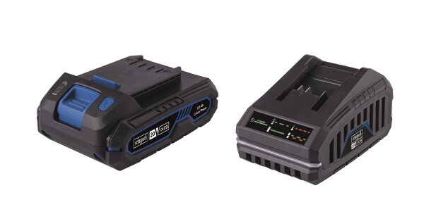 Scheppach Starterkit 2Ah Systemakku 20V und Ladegerät für IXES 20V Serie SBSK2.0